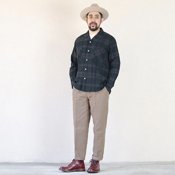 GULF STREAM PANT / JAPANESE PAPER × LINEN - Image 5