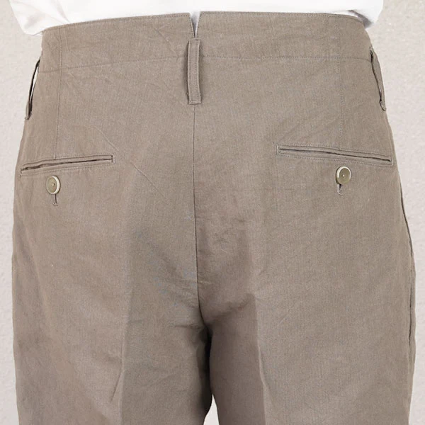 GULF STREAM PANT / JAPANESE PAPER × LINEN - Image 8
