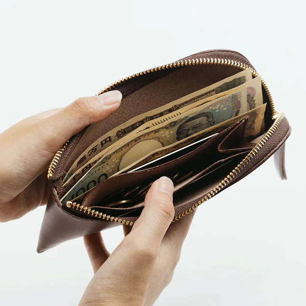 INGRASSATO L ZIP PURSE / ITALIAN LEATHER - Image 7