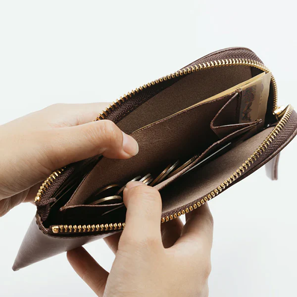 INGRASSATO L ZIP PURSE / ITALIAN LEATHER - Image 8