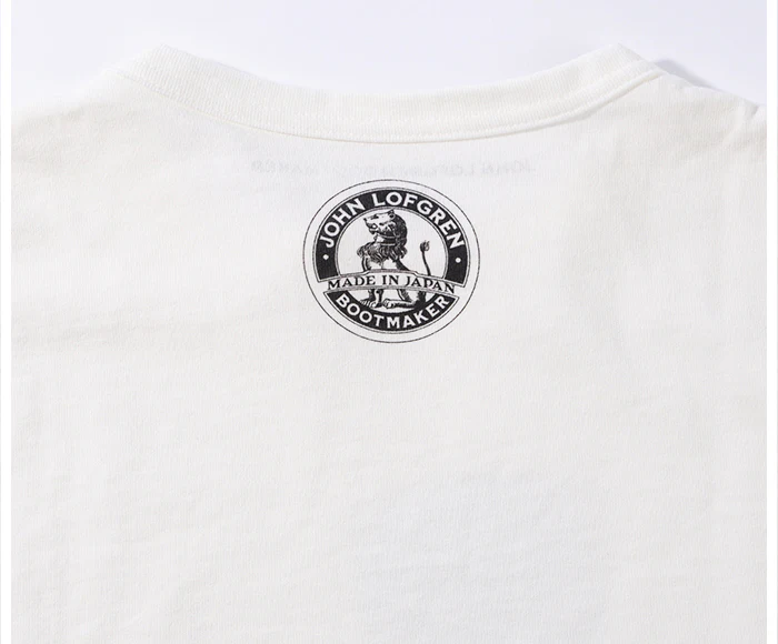 JLB T-SHIRT / ENGINEER BOOTS / OFF WHITE - Image 4