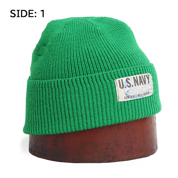 GENERAL ISSUE WATCH CAP / OPERATION DEEP FREEZE EDITION / ARCTIC GREEN - Image 3