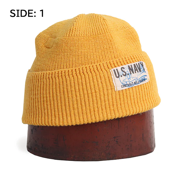 GENERAL ISSUE WATCH CAP / OPERATION DEEP FREEZE EDITION / POLAR YELLOW - Image 3