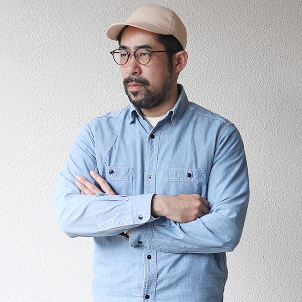 A-26 CAP / SHINKI HORSEHIDE / NATURAL / 10th ANNIVERSARY MODEL - Image 4