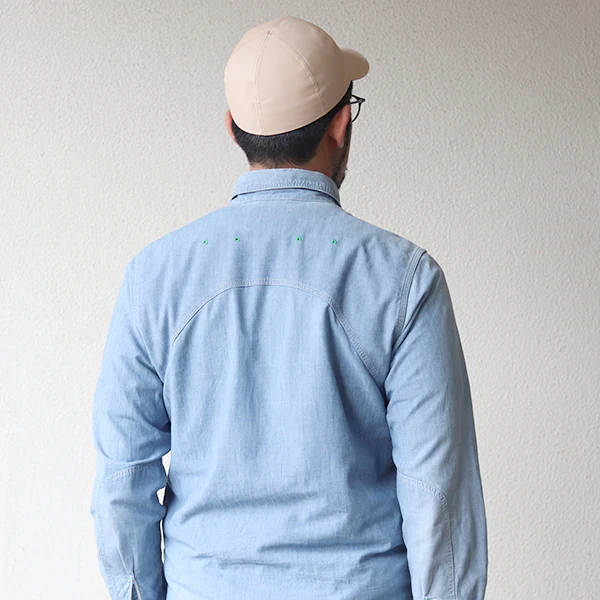 A-26 CAP / SHINKI HORSEHIDE / NATURAL / 10th ANNIVERSARY MODEL - Image 6