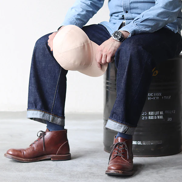 A-26 CAP / SHINKI HORSEHIDE / NATURAL / 10th ANNIVERSARY MODEL - Image 7