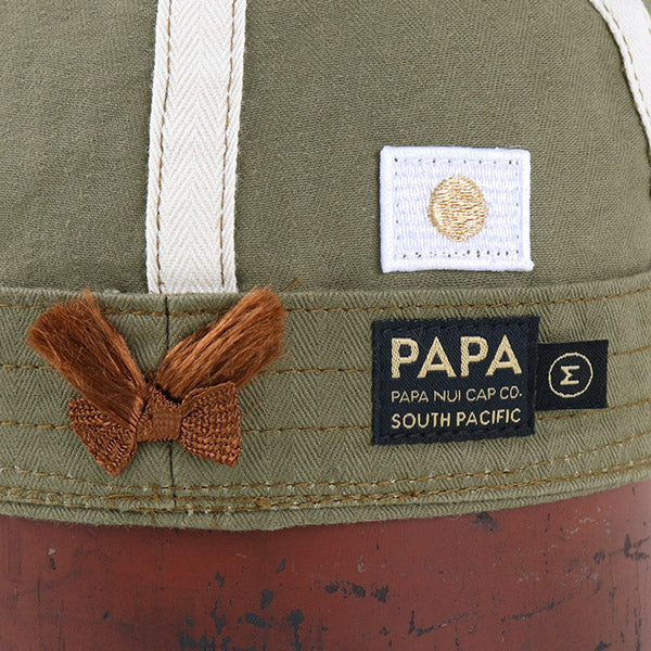 A-3 ATOLL TESTING CAP / OLIVE HERRINGBONE - Image 7