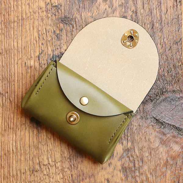 LEATHER GARSON POCKET WALLET / ITALIAN OIL LEATHER - Image 4