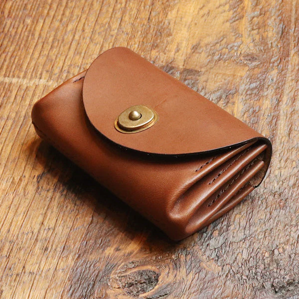 LEATHER GARSON POCKET WALLET / ITALIAN OIL LEATHER - Image 7
