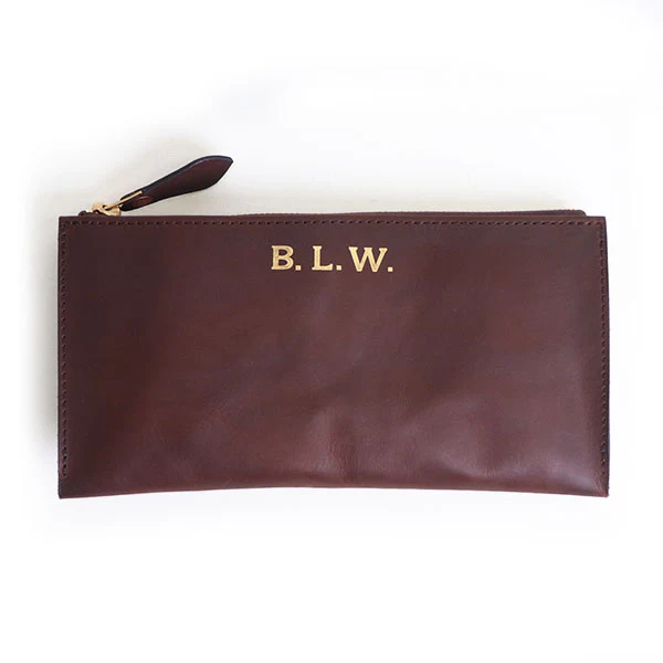 LEATHER WANDER POUCH / COW HIDE - Image 4