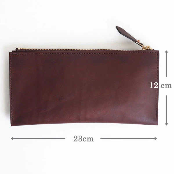 LEATHER WANDER POUCH / COW HIDE - Image 5
