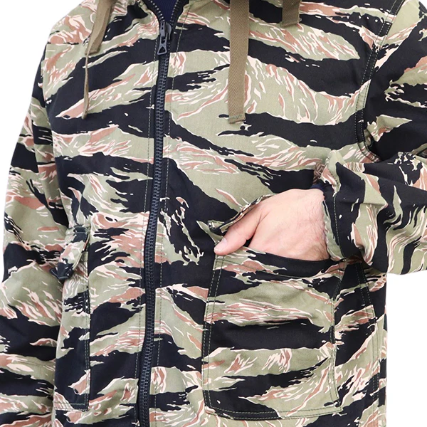 ZIP THROUGH MOJAVE SMOCK / TIGER CAMO - Image 10