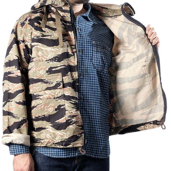 ZIP THROUGH MOJAVE SMOCK / TIGER CAMO - Image 9