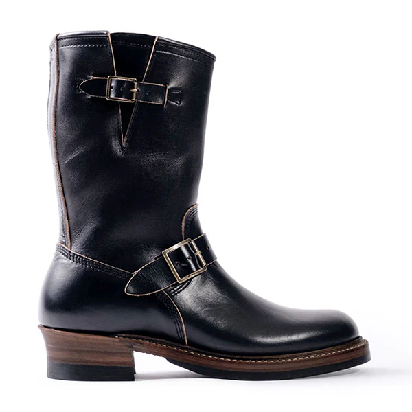 PRE-ORDER 2026 / WABASH ENGINEER BOOTS / HORWEEN LEATHER CXL / BLACK - Image 4