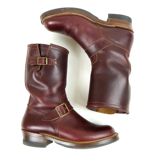 PRE-ORDER 2025 / WABASH ENGINEER BOOTS / HORWEEN LEATHER CXL / BURGUNDY - Image 10