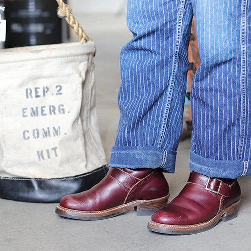 PRE-ORDER 2025 / WABASH ENGINEER BOOTS / HORWEEN LEATHER CXL / BURGUNDY - Image 13