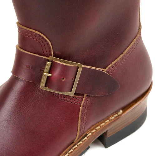 PRE-ORDER 2025 / WABASH ENGINEER BOOTS / HORWEEN LEATHER CXL / BURGUNDY - Image 5