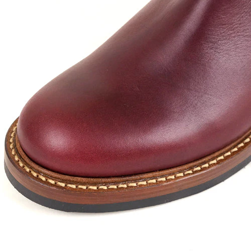 PRE-ORDER 2025 / WABASH ENGINEER BOOTS / HORWEEN LEATHER CXL / BURGUNDY - Image 6