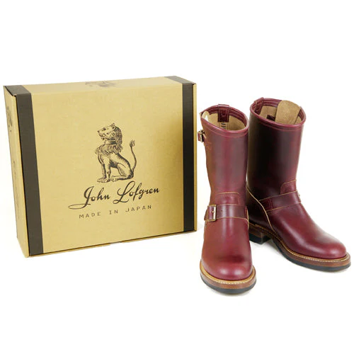 PRE-ORDER 2025 / WABASH ENGINEER BOOTS / HORWEEN LEATHER CXL / BURGUNDY - Image 8