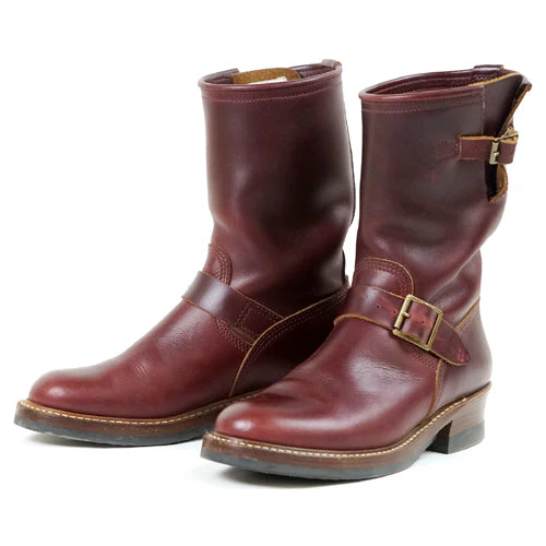 PRE-ORDER 2025 / WABASH ENGINEER BOOTS / HORWEEN LEATHER CXL / BURGUNDY - Image 9