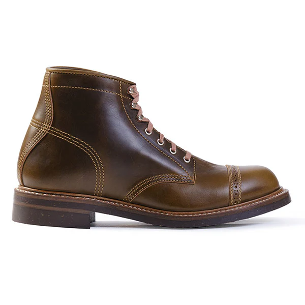 COMBAT BOOTS / HORWEEN LEATHER CXL / DARK OLIVE - Image 4