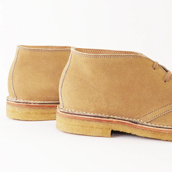 MILITARY DESERT BOOTS / JAPANESE SUEDE / SAND - Image 6