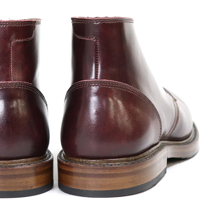 THE STEADFAST CHUKKA BOOTS / CALFSKIN / BURGUNDY - Image 9
