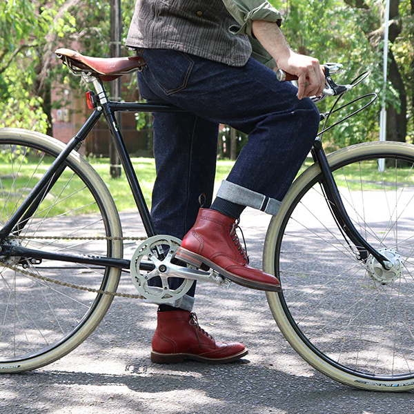 GLOVER BROGUES / CONCERIA 800 VACCHETTA / BURGUNDY - Image 6
