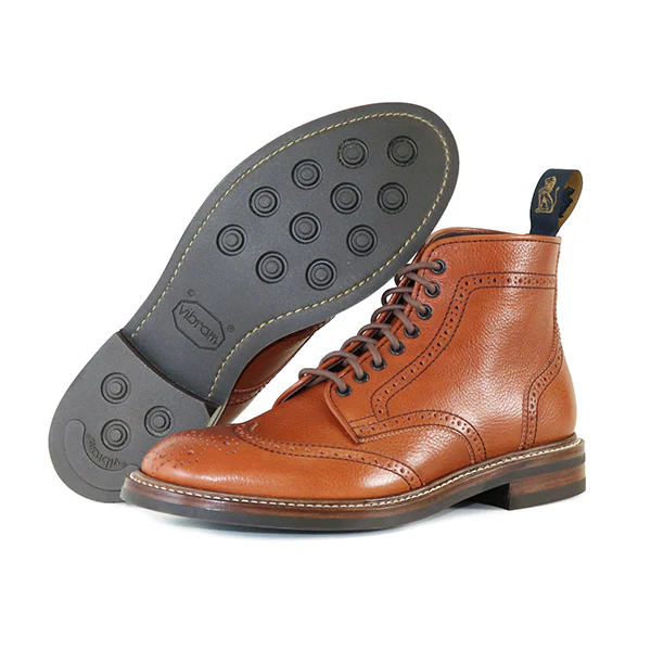 GLOVER BROGUES / CONCERIA 800 VACCHETTA / CAMEL - Image 3