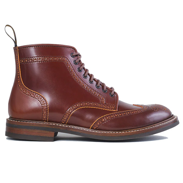 GLOVER BROGUES / SHINKI HIKAKU SHELL CORDOVAN / COGNAC - Image 4