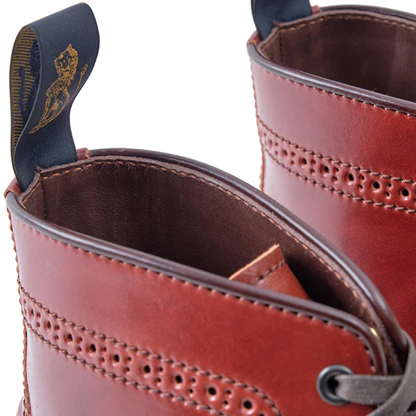 GLOVER BROGUES / SHINKI HIKAKU SHELL CORDOVAN / RED BROWN - Image 8