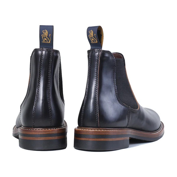 CHELSEA BOOTS / HORWEEN LEATHER CXL / BLACK - Image 5