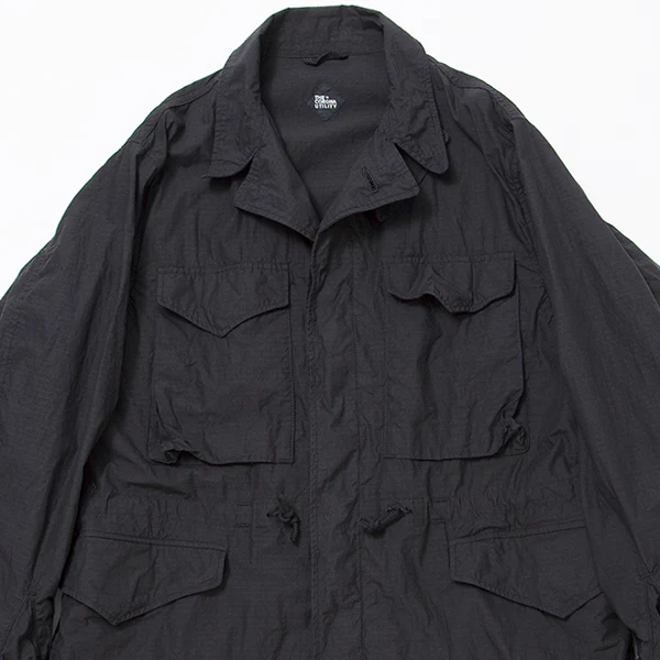 M-43 FIELD JACKET / COTTON RIPSTOP LIGHT / BLACK - Image 5