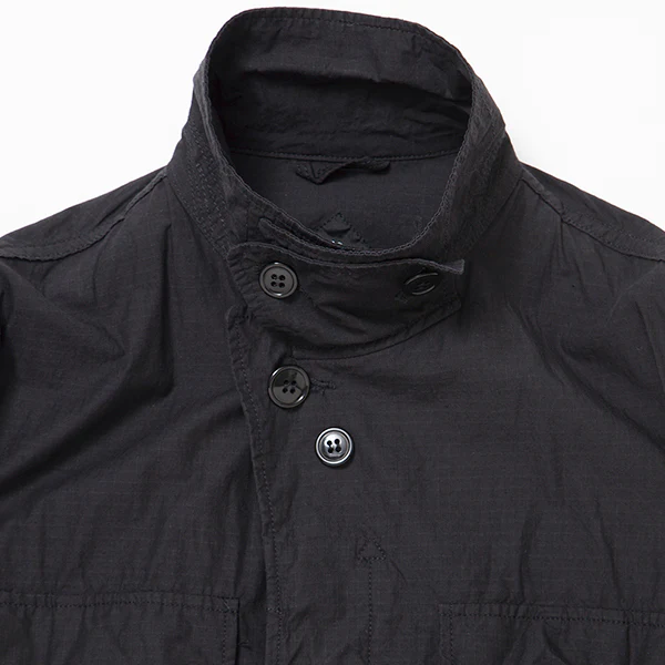M-43 FIELD JACKET / COTTON RIPSTOP LIGHT / BLACK - Image 6