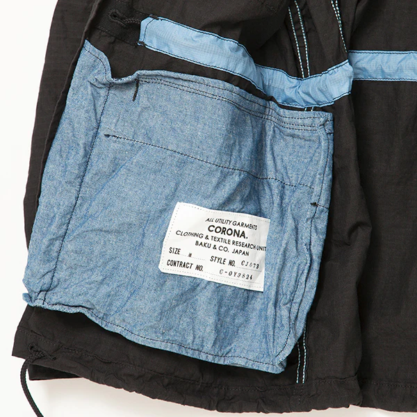 M-43 FIELD JACKET / COTTON RIPSTOP LIGHT / BLACK - Image 8