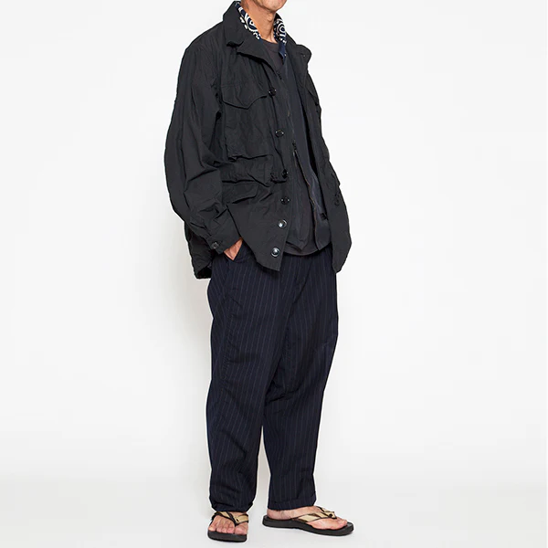 M-43 FIELD JACKET / COTTON RIPSTOP LIGHT / BLACK - Image 9