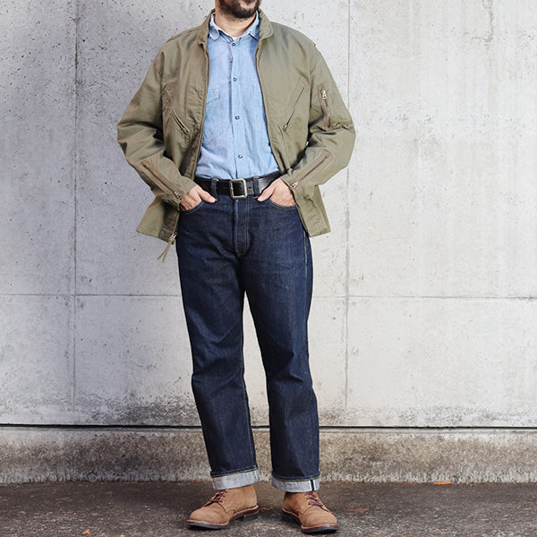 ATOLL FLYERS JACKET / OLIVE HBT - Image 6