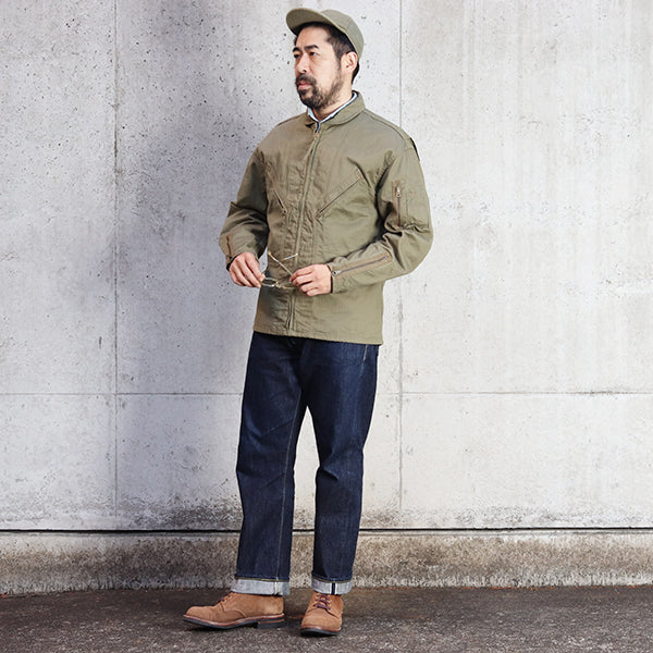 ATOLL FLYERS JACKET / OLIVE HBT - Image 7