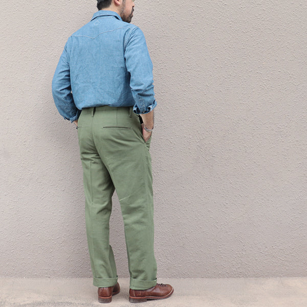 SALE / MICHIGAN PANT BIG HERRINGONE - Image 13