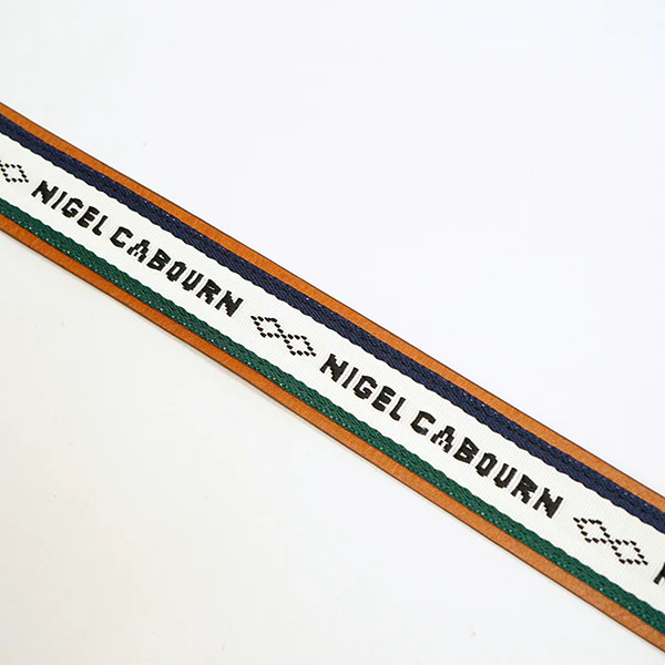 MILITARY ROLLER BUCKLE BELT / OFF WHITE - Image 5