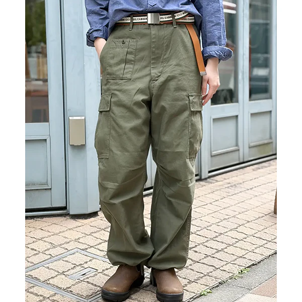 MILITARY ROLLER BUCKLE BELT / OFF WHITE - Image 6