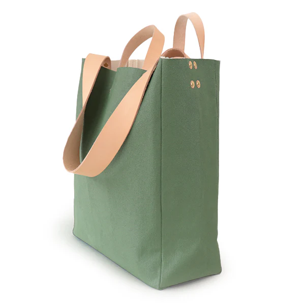 SALE / PAINT CANVAS BAG  LARGE SIZE - Image 8