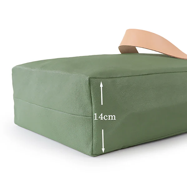 SALE / PAINT CANVAS BAG  LARGE SIZE - Image 9