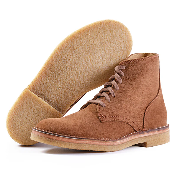 PRE-ORDER 2026 / SAHARA BOOTS MUSTARD / JAPANESE SUEDE - Image 3