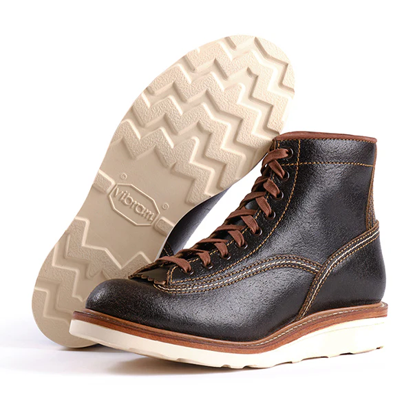 PRE-ORDER 2026 / DONKEY PUNCHER BOOTS / HORWEEN WAXED FLESH / DARK BROWN - Image 3