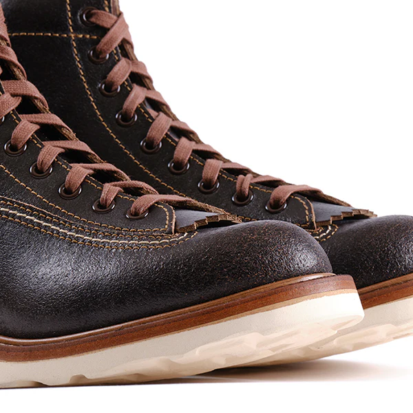 PRE-ORDER 2026 / DONKEY PUNCHER BOOTS / HORWEEN WAXED FLESH / DARK BROWN - Image 8