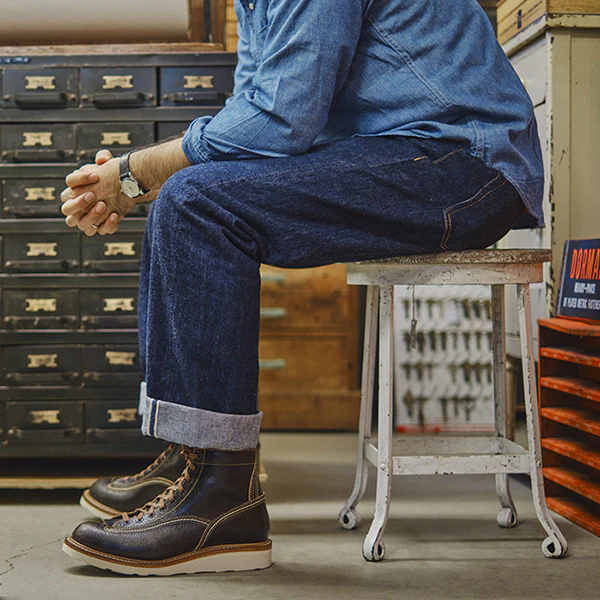 PRE-ORDER 2026 / DONKEY PUNCHER BOOTS / HORWEEN WAXED FLESH / DARK BROWN - Image 9