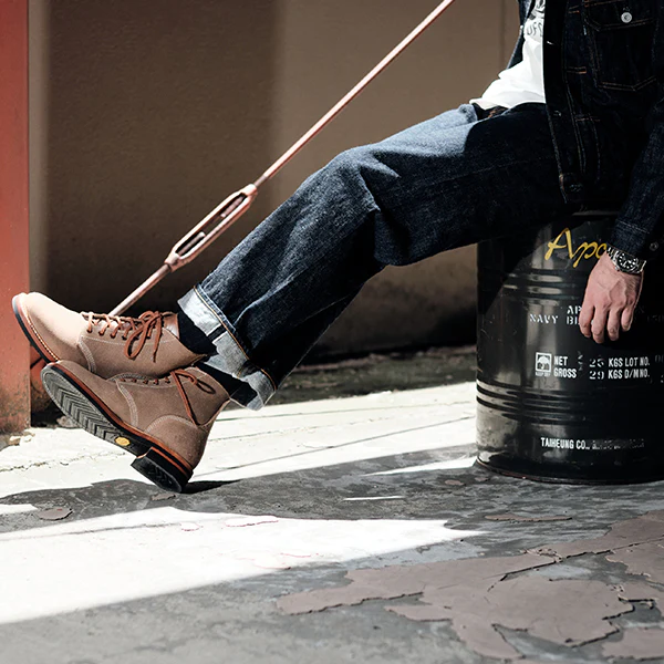 PRE-ORDER 2026 / M-43 SERVICE SHOES / HORWEEN LEATHER CXL / NATURAL ROUGHOUT - Image 10