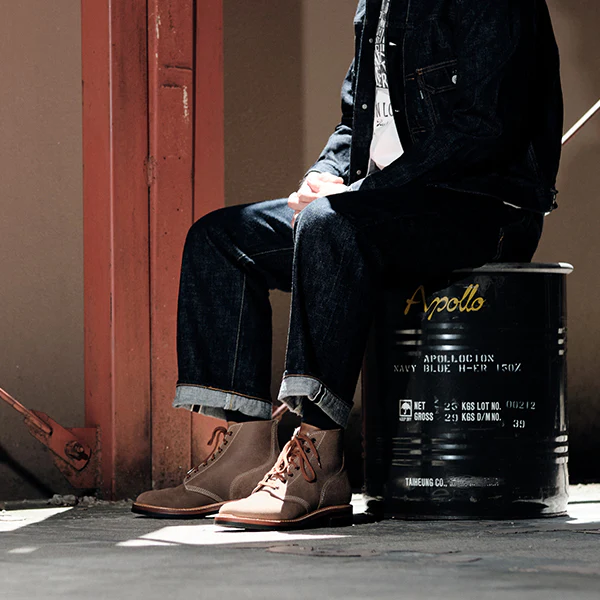 PRE-ORDER 2026 / M-43 SERVICE SHOES / HORWEEN LEATHER CXL / NATURAL ROUGHOUT - Image 9