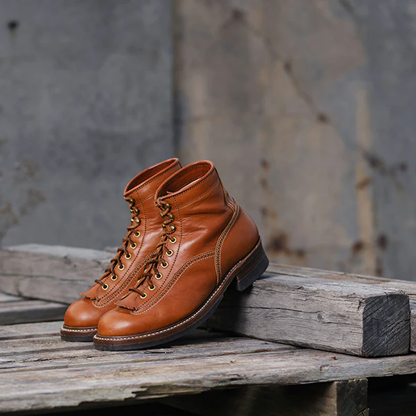 PRE-ORDER 2026 / DONKEY PUNCHER BOOTS / BADALASSI CARLO LEATHER COGNAC - Image 11